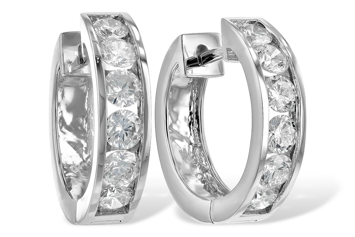 C186-12659: EARRINGS 2.00 TW