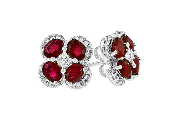 C190-64514: EARR 1.48 RUBY 1.64 TGW