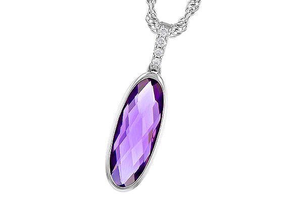 C273-45414: NECK 1.67 AMETHYST 1.70 TGW