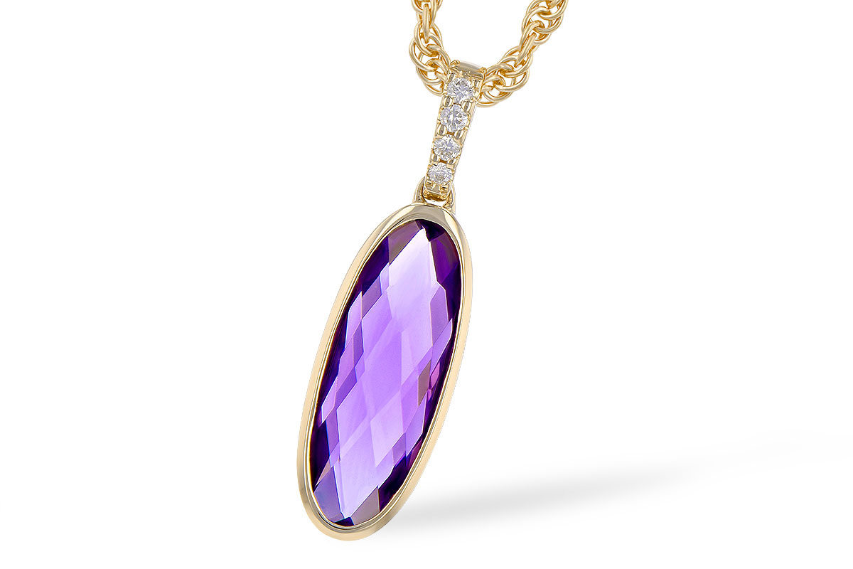 C273-45414: NECK 1.67 AMETHYST 1.70 TGW