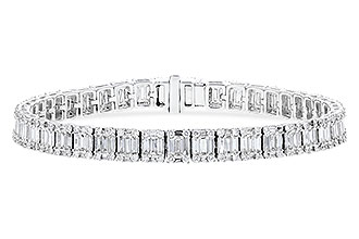 C274-29968: BRACELET 2.72 TW BAGUETTES 4.10 TW