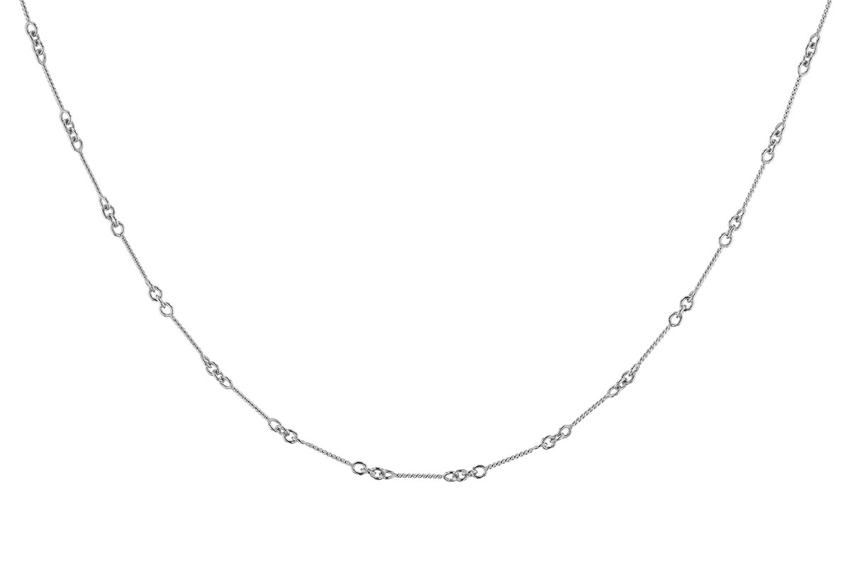 C274-33623: TWIST CHAIN (8", 0.8MM, 14KT, LOBSTER CLASP)