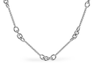 C274-33623: TWIST CHAIN (0.80MM, 14KT, 8IN, LOBSTER CLASP)