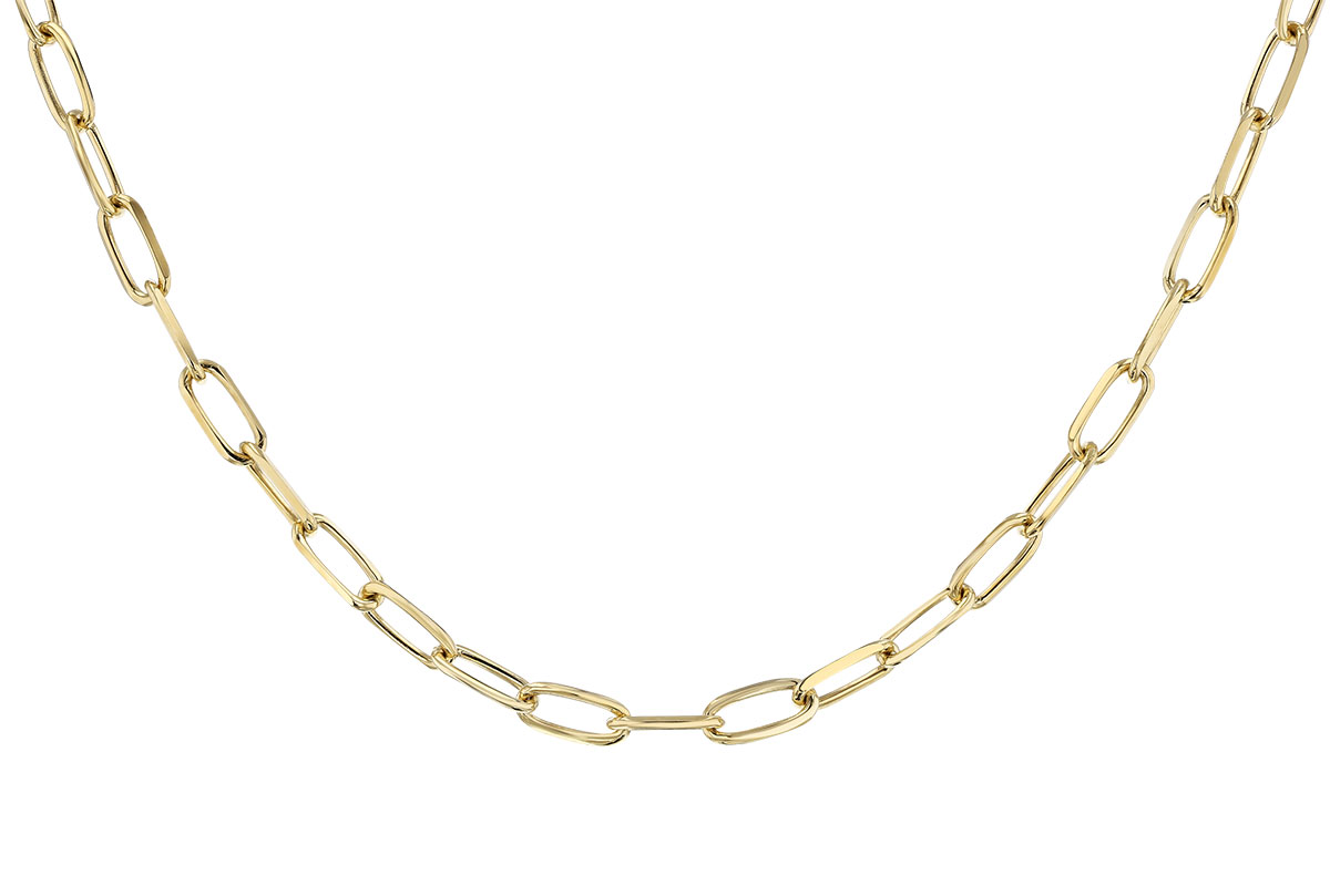 C275-19005: PAPERCLIP XL (16IN, 5.2MM, 14KT, LOBSTER CLASP)