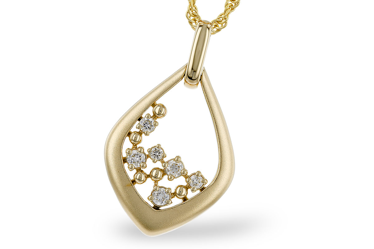 C275-20868: NECKLACE .25 TW
