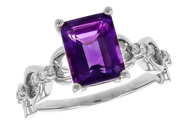 C275-25387: LDS RG 1.95 AMETHYST 2.05 TGW (9x7MM AMY)