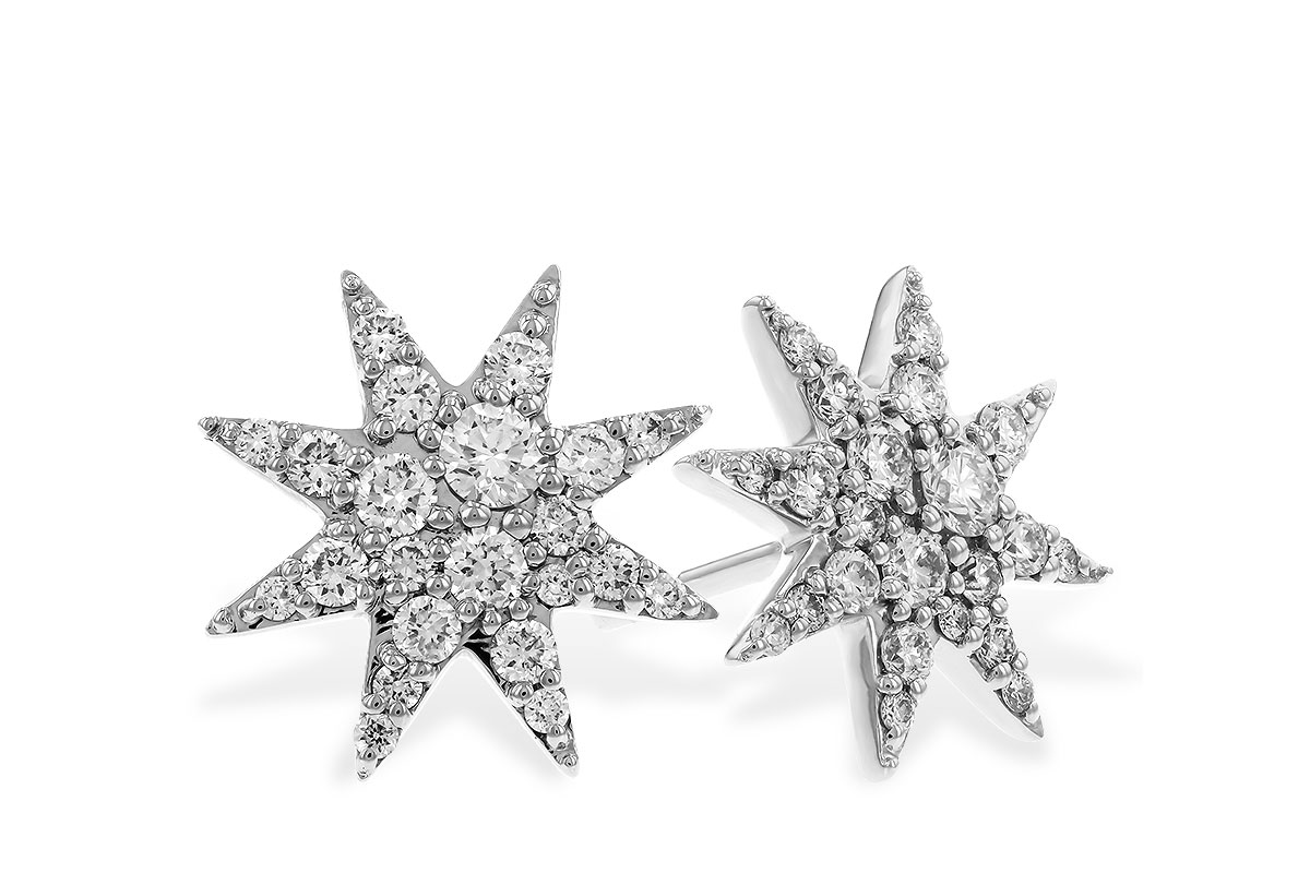 C275-25396: EARRINGS .50 TW