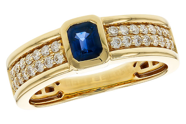 C275-25441: LDS RG .55 SAPPHIRE .88 TGW (5x4MM SA)