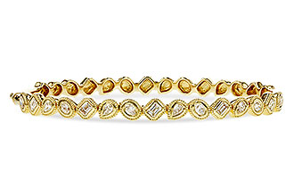 C275-26350: BANGLE 1.00 TW FANCY CUT DIAS