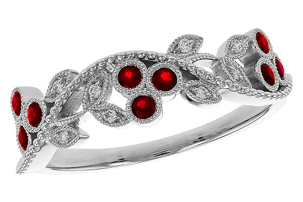 C275-27187: LDS DIA RG .22 RUBY TW .28 TGW