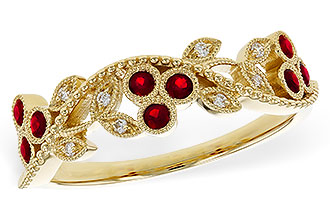 C275-27187: LDS DIA RG .22 RUBY TW .28 TGW