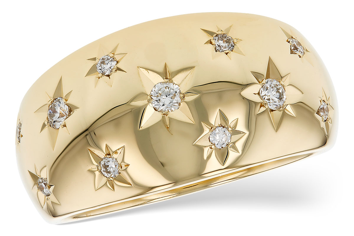 C276-09968: LDS DIA WEDDING RING .18 TW