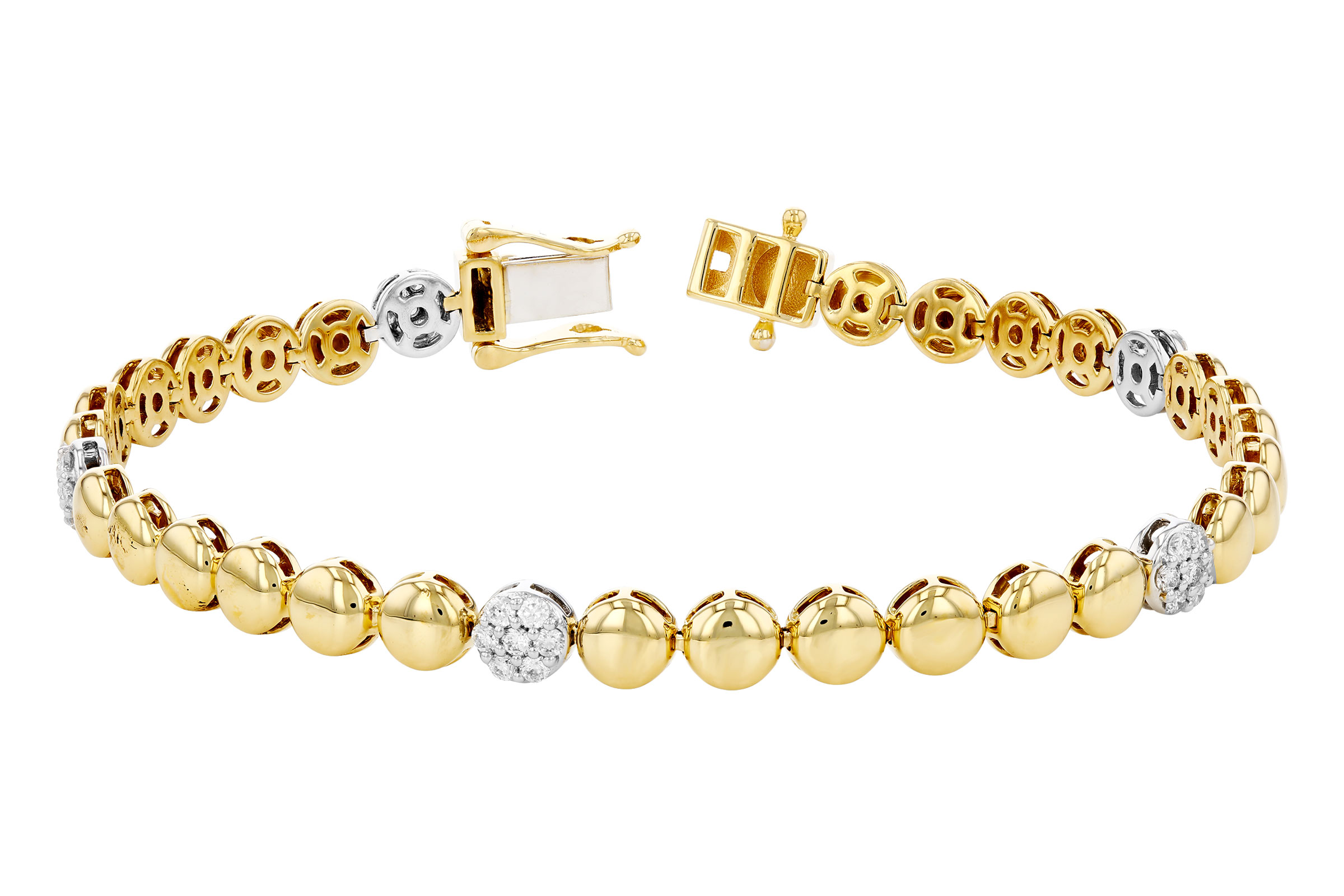 C276-10887: BRACELET .50 TW (7")