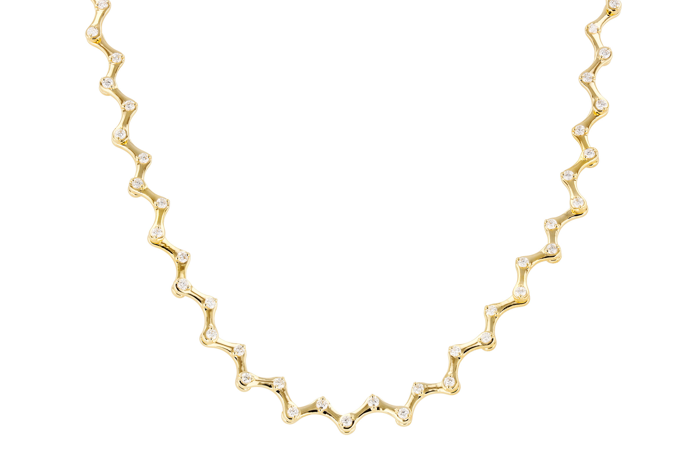 C276-11750: NECKLACE 1.00 TW (18")