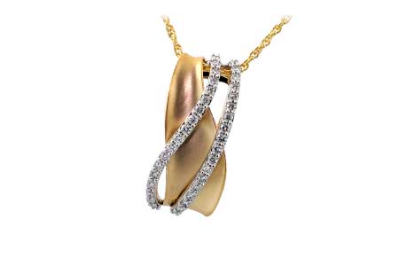 D184-31768: NECKLACE .28 TW