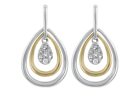 D184-31814: EARRINGS .06 TW