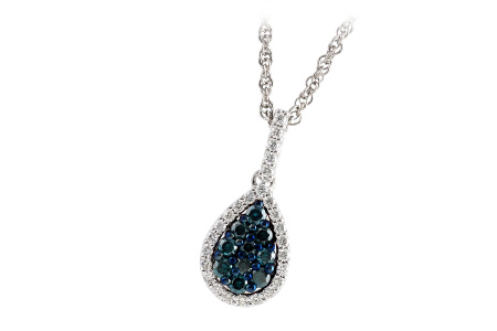 D187-09032: NECK .26 BLUE DIA .42 TW