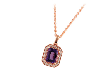 D187-94468: NECK 1.46 AMETHYST 1.57 TGW