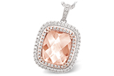 D188-86314: NECK 4.20 MORGANITE 4.66 TGW