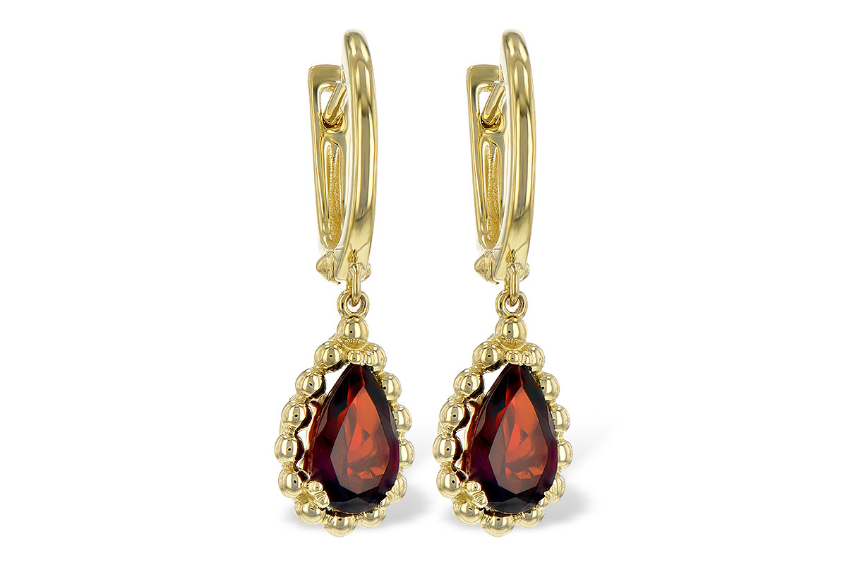 D189-77259: EARR 1.82 GARNET TW