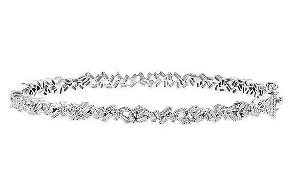 D273-38141: BANGLE .84 TW BAGUETTE DIAS