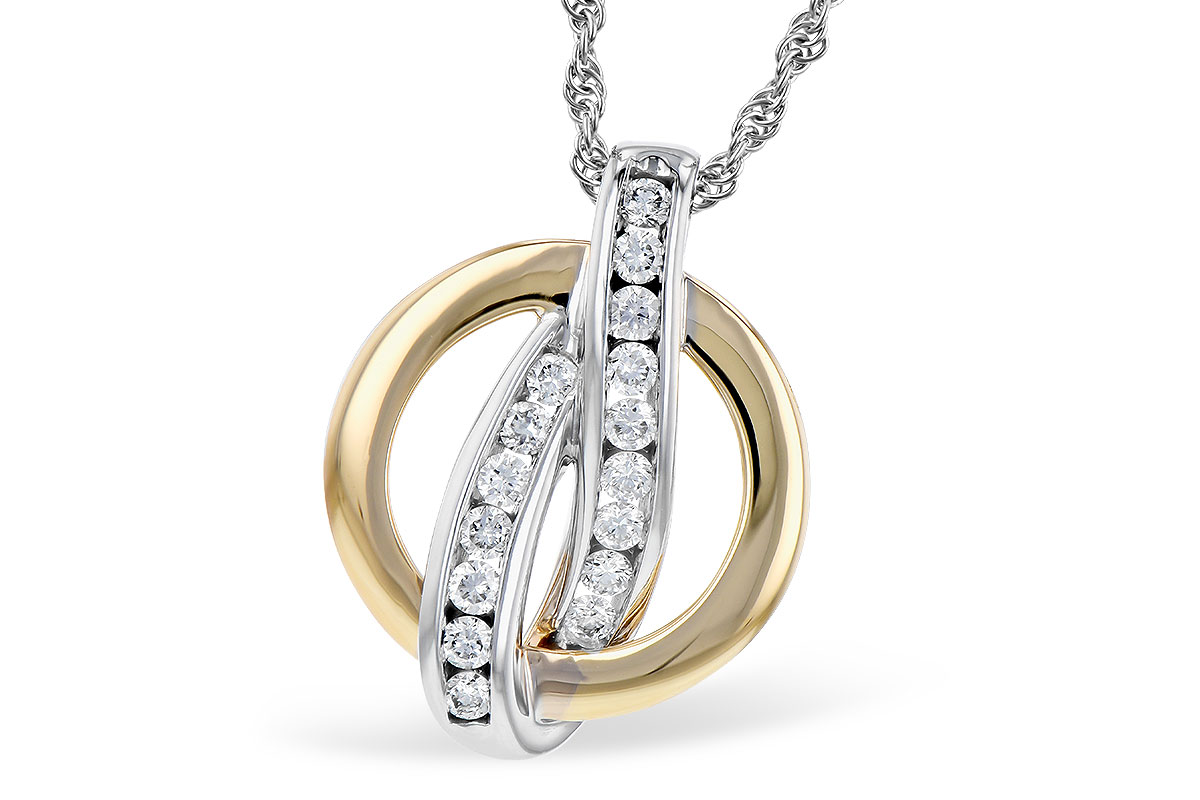 D273-39941: NECKLACE .25 TW
