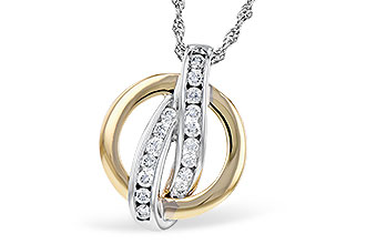 D273-39941: NECKLACE .25 TW
