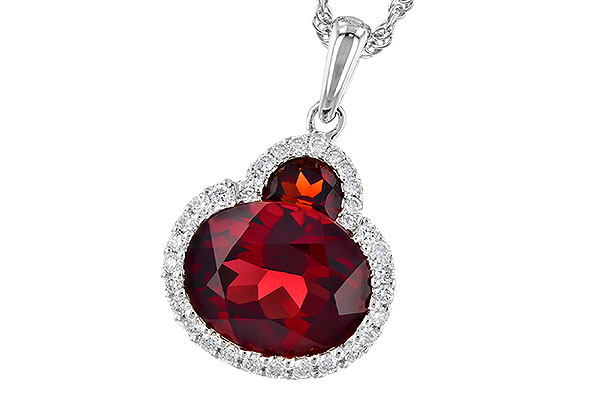 D273-44532: NECK 3.02 TW GARNET 3.16 TGW