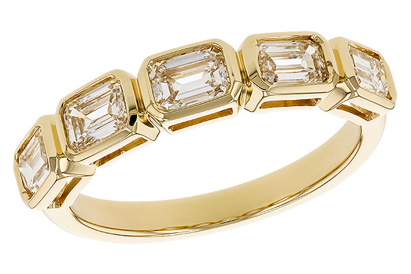 D274-32723: LDS DIA WED RG 1.20 TW EMERALD CUTS