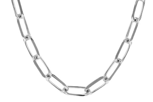 D274-33614: PAPERCLIP SM (24IN, 2.40MM, 14KT, LOBSTER CLASP)