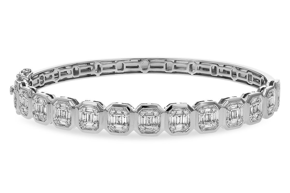D275-19068: BANGLE .81 TW BAGUETTE 1.00 TW