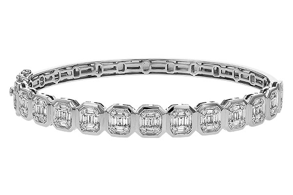 D275-19068: BANGLE .81 TW BAGUETTE 1.00 TW