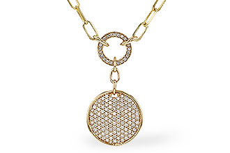 D275-20841: NECKLACE .92 TW (17")