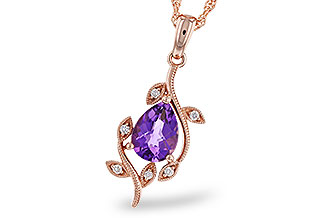 D275-21777: NECKLACE .88 AMETHYST .93 TGW (8x6MM AMY)
