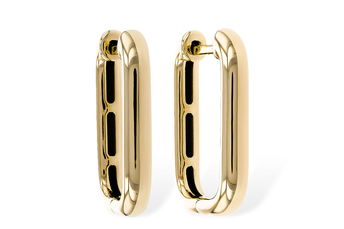 D275-24541: GOLD EARRINGS (18MM)