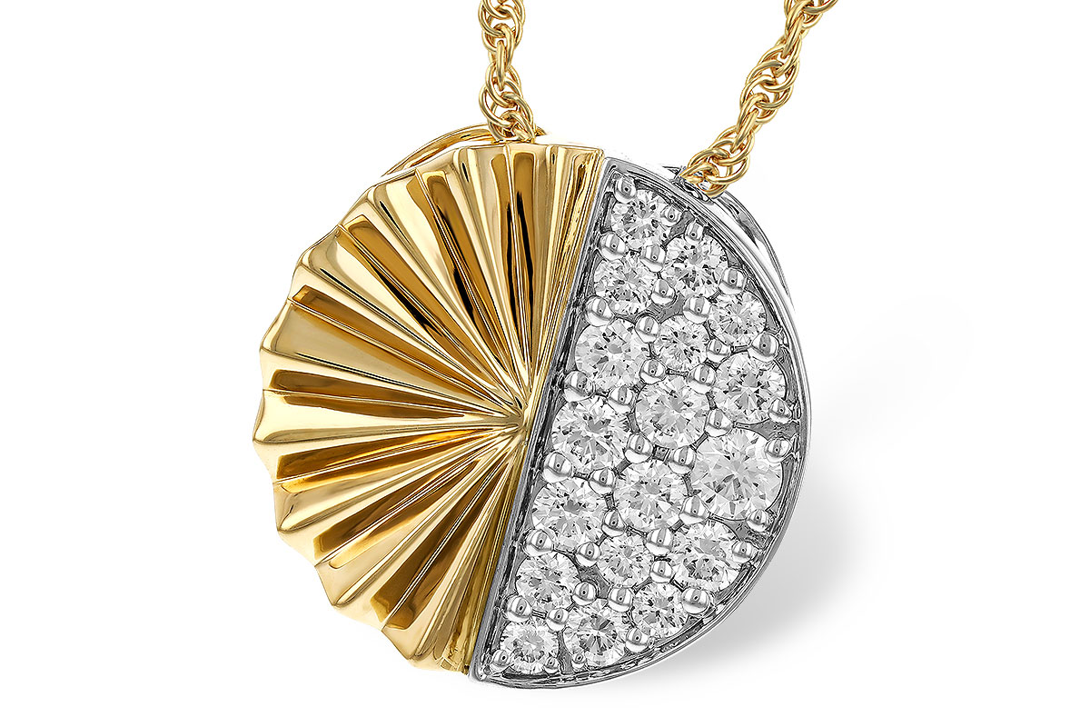 D275-25368: NECKLACE .50 TW