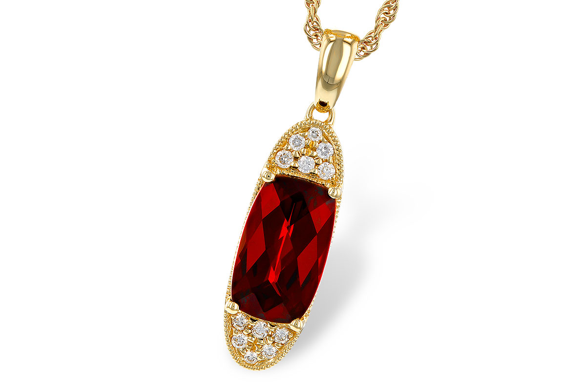 D275-25377: NECK 2.45 GARNET 2.55 TGW