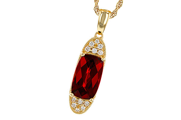 D275-25377: NECK 2.45 GARNET 2.55 TGW