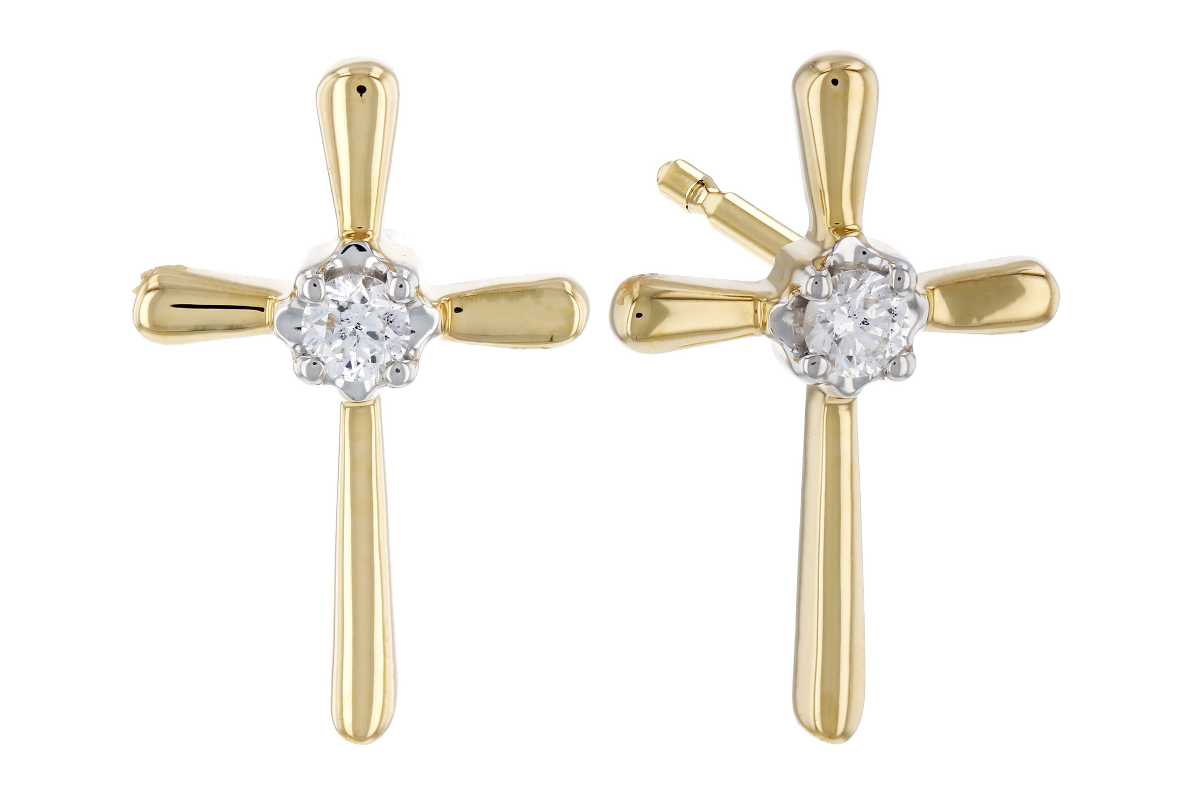 D276-10850: EARRINGS .04 TW