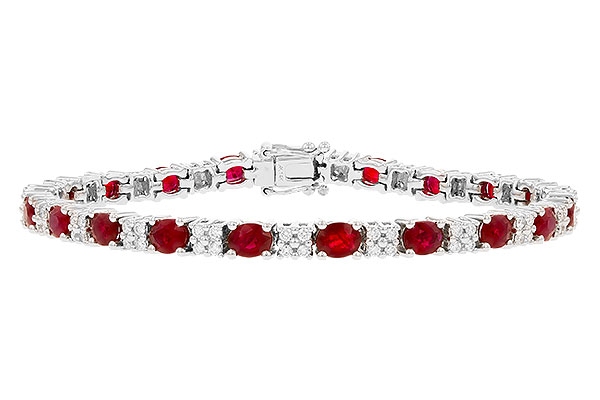 E000-65423: BRACELET 7.10 RUBY 7.92 TGW