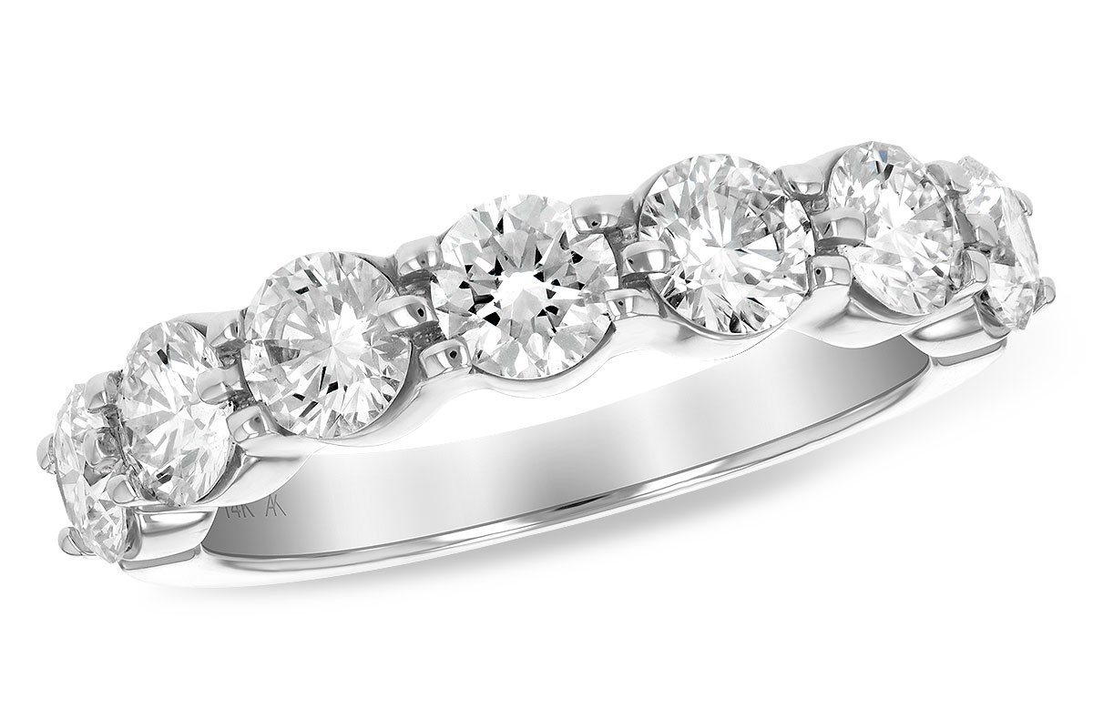 E093-42714: LDS DIA WED RG 2.00 TW (7 STONES)