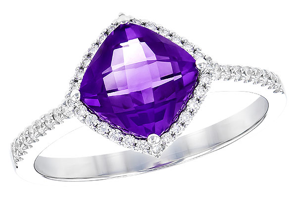 E184-35441: LDS RG 1.16 AMETHYST 1.32 TGW (7MM AMY)