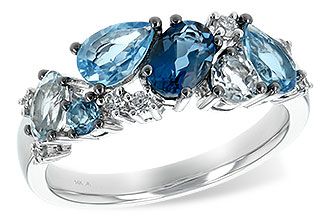 E189-73632: LDS RG 2.05 BLUE TOPAZ 2.16 TGW