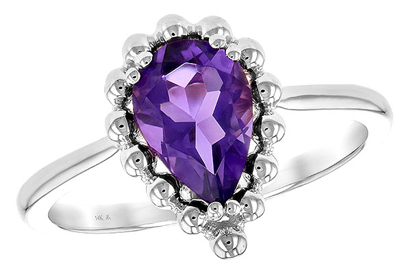 E189-77250: LDS RING 1.06 CT AMETHYST