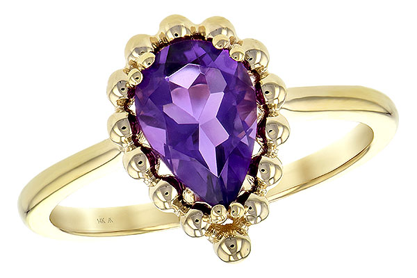 E189-77250: LDS RING 1.06 CT AMETHYST