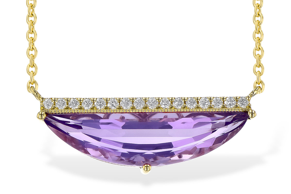E190-69959: NECK 2.18 AMETHYST 2.28 TGW