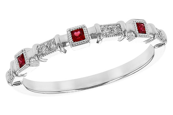 E190-71768: LDS WED RG .09 RUBY .14 TGW
