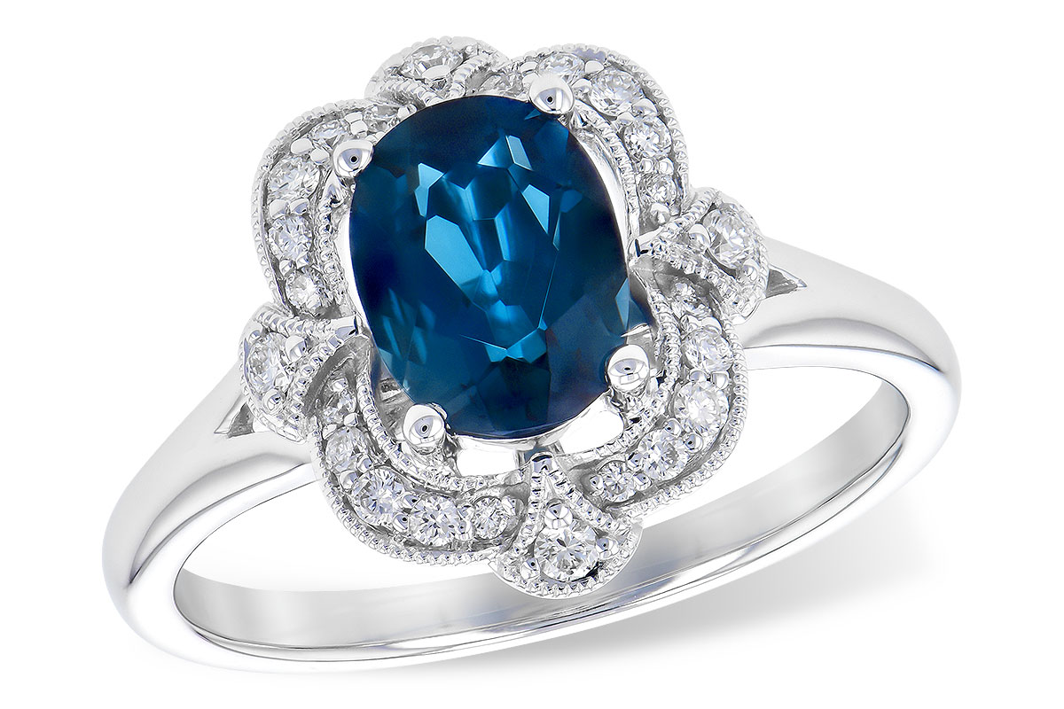 E273-43577: LDS RG 1.35 LONDON BLUE TOPAZ 1.50 TGW