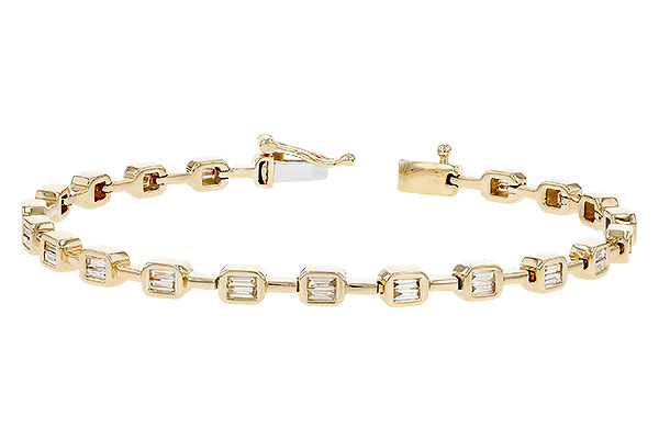 E274-32677: BRACELET .90 TW BAGUETTE