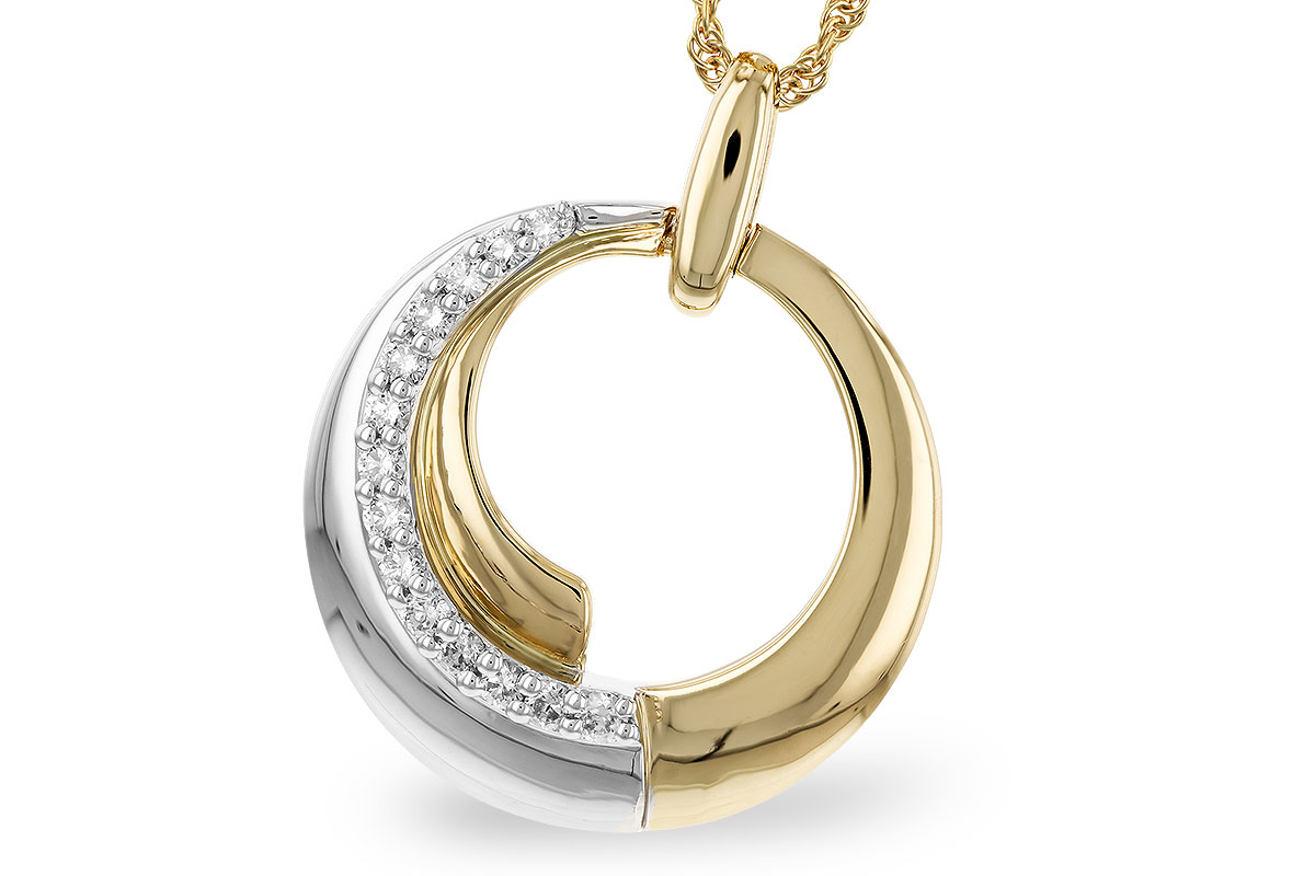 E274-35368: NECKLACE .25 TW